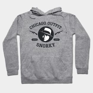 Al Capone 'Snorky' Portrait Logo - Chicago Outfit Hoodie